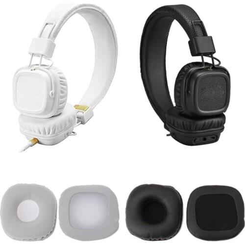 Leather Headphone Ear pads for MARSHALL MAJOR I II Earbud Earphone Foam Pad Cushion Sponge Covers M5TB