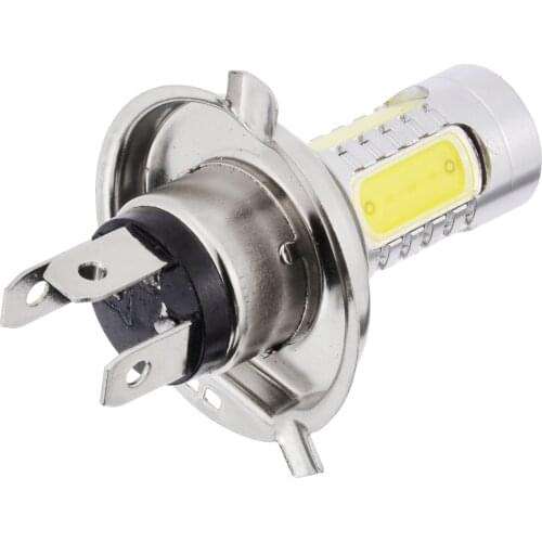 Mayitr 1pc Motorcycle 30W 6000K H4 9003 COB LED High/Low Beam Headlight Bulb For Scooter Dirt Bike ATV Lamp