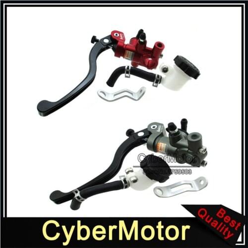 Left Adelin Brake Clutch Master Cylinder Hydraulic 16x18mm Piston For Motorcycle Motor Bike
