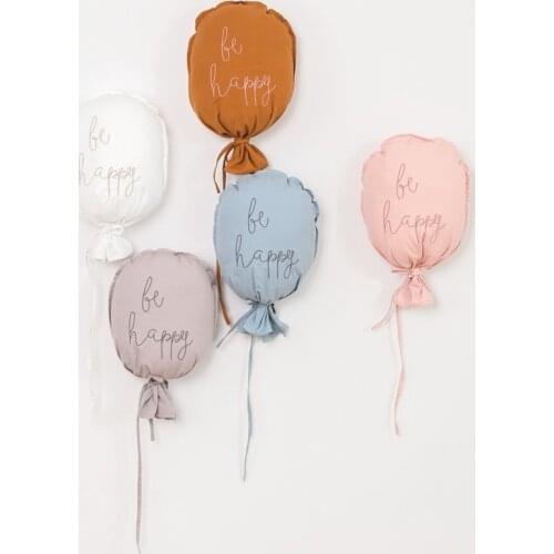 Cute Balloon Wall Hanging Ornaments for Children Room Decor Nordic Baby Nursery Decoration Birthday Party Photography Props