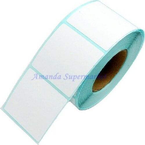 Sticker 50*35mm Thermal Label 700 Pcs/Roll Blank Label Direct Print High Quality Free Shipping
