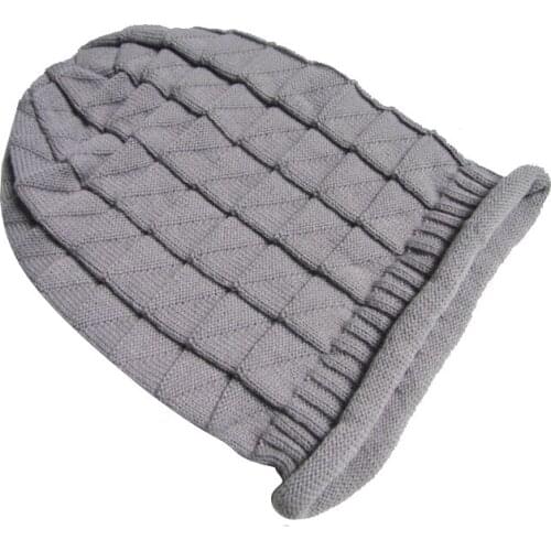 Unisex Winter Warm Knit Hat Women Men Solid Color Casual Fashion Beanies Cotton Soft Stretch Cool Classic Skullies Bonnet Caps