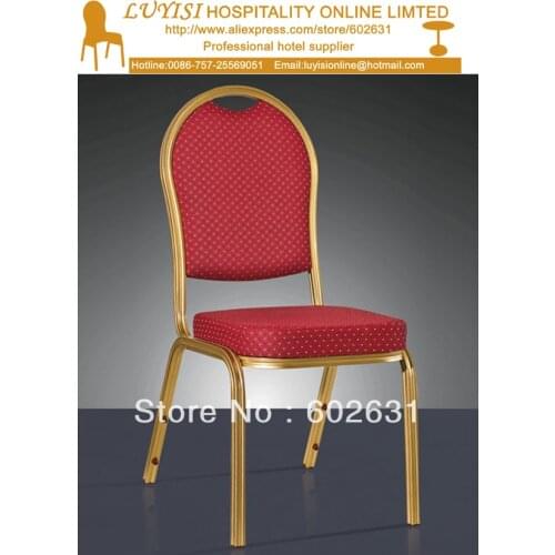 Stacking Aluminum Banquet chair LYS-L302,Mould memery seat with high density,commercial fabric,5 year warranty