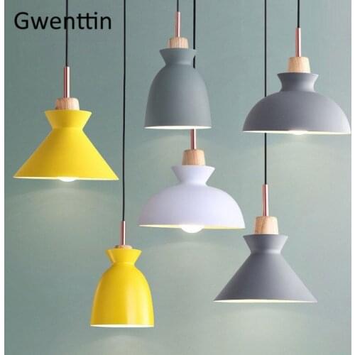 Modern Pendant Light Noridc Dinning Room Hanging Lamps Kitchen Lighting Fixture Led Loft Indoor Bed Decor Suspension Luminarias