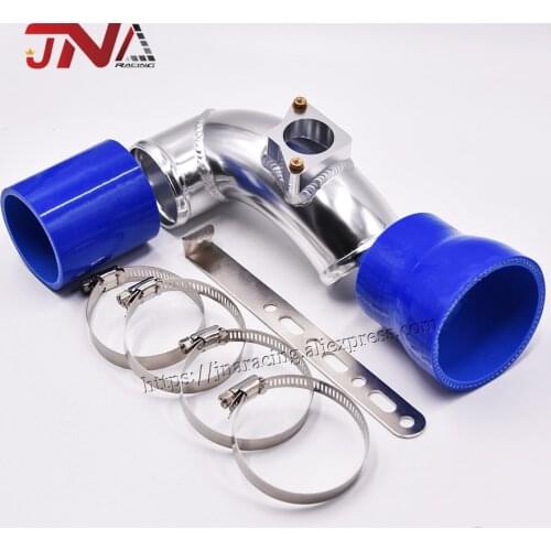 For Suzuki Swifts Air Intake Pipe 1.5 Engine Silver JDM Racing Car