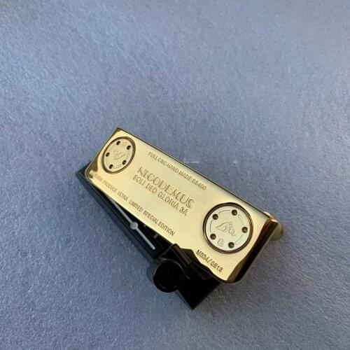 Japan Golf Club MUSASHI M634 Soft Iron Forged Golf Putter Clubs heads No Golf shaft Free shipping