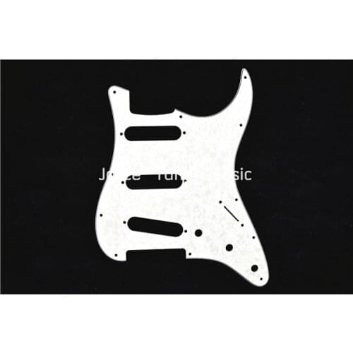 Niko Pearl White Celluloid 4 PLY Electric Guitar Pickguard For Fender Strat Style Electric Guitar Free Shipping Wholesales