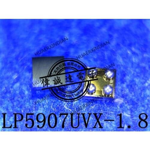 1Pieces new Original LP5907UVX-1.8/NOPB LP5907 DSBGA-4 In stock real picture
