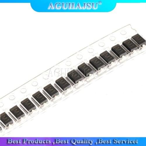 100 PCS IN4001 DIODE SMA M1 1N4001 SMD 1A 50 V Rectifier Diode