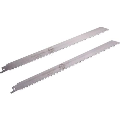 2pcs S1211D Stainless Steel Reciprocating Sabre Saw Blade for Cutting Wood Metal