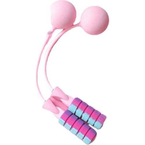 70mm fitness and weight loss professional fat burning and weight-bearing students skipping girls indoor wireless rope skipping