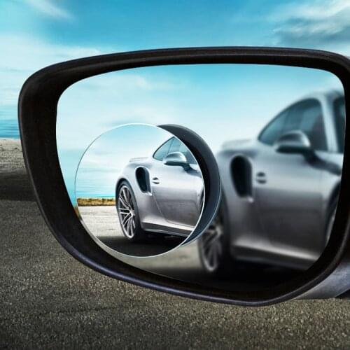 Car 360-degree wide-angle round convex mirror rearview mirror small round mirror for Volvo S40 S60 S80 XC60 XC90 V40 V60 C30 XC7