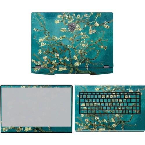 Laptop Skin Stickers for MSI GE66 GP66 GS66 GE76 GP76 Anti-dust Notebook Stickers for MSI GE75 GF75 GL75 GP75 GS75 Full Cover