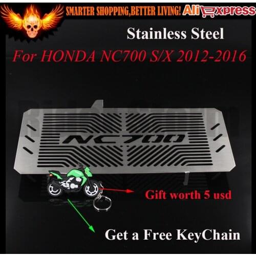For HONDA NC700 NC 700 S/X NC700S NC700X NC 700S/X 2012 2014 2015 2016 New CNC Motorcycle Radiator Grille Guard Cover Protector
