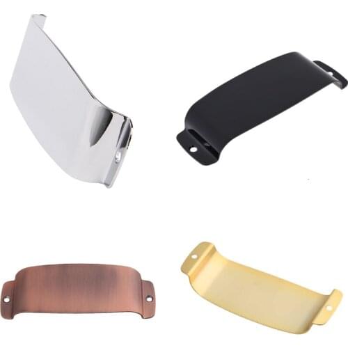 Fixed Ajustable Bridge Tailpiece For Vintage Teisco Electric Guitar Parts Replacement Chrome