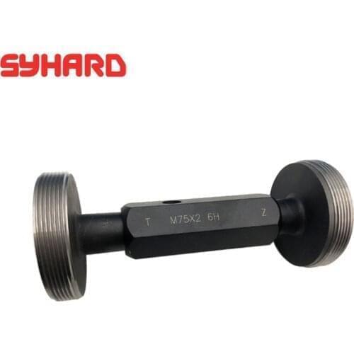 Thread Plug Gauge Measuring Tools Go No-Go Gauge M54 M58 M65 M70 M62 M75*4*3*2*1.5 Thread Plug Gauge 6H