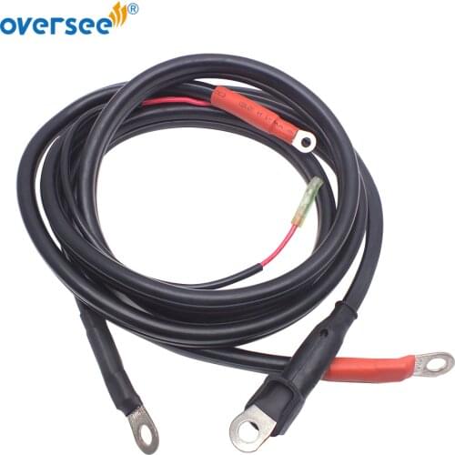 66T-82105 Battery Cable 2M Fit Yamaha Parsun Powertec Outboard Engine From 30HP 40HP Up to 85HP 66T-82105-00 2 Meter /6.56FT