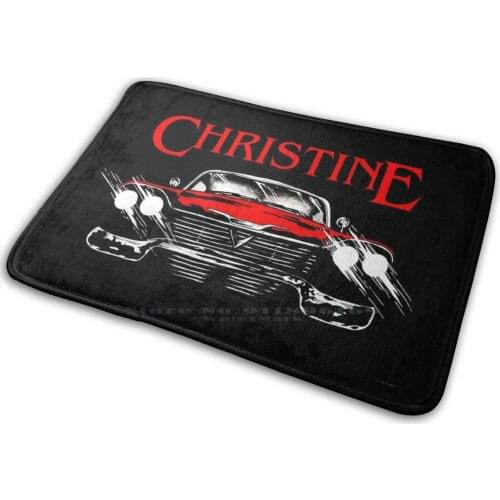 She'll Start Mat Rug Carpet Anti-Slip Bedroom Entrance Door Mat Christine King Stephen King It Classic Car Plymouth Plymouth