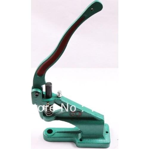 Hand press button machine punch machine for snap buttons eyelets