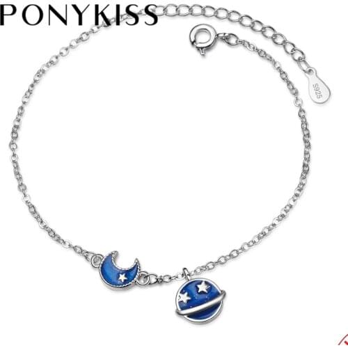 Синие браслеты PONYKISS China At AliExpress