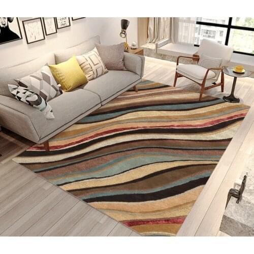 Pvc self-adhesive wallpaper European retro vintage luxury curve geometric color block abstract bedroom floor