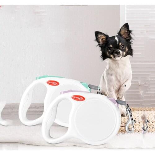 Pet Telescopic Traction Rope 5m Rope length Security Lock Pet Tool Smart Dog Collar Dog Seat Belt Dog Leash For SmartHome