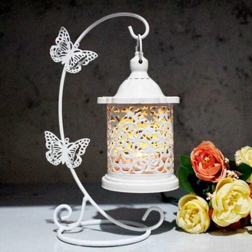 TOPINCN Decorative Cage Candlesticks China