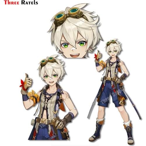 Three Ratels B32 Bennett Of Genshin Impact Render Laptop Guitar Motorcycle Luggage Skateboard Bicycle Waterproof Sticker Decals