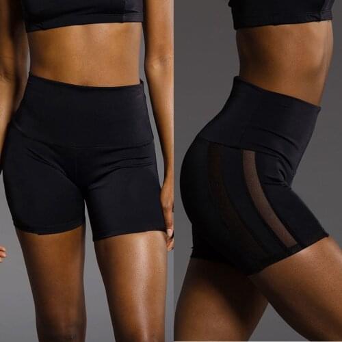Women Yoga Shorts For Sport Running Push Up Slim Elastic High Waist Gym Workout Fitness Yoga Short Pants Casual Femme Streetwear