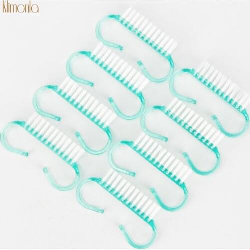100pcs Green Washable Brush For Acrylic UV Gel Nail Art Dust Clean Brush Manicure Pedicure Tools Brush Makeup Tools Accessories