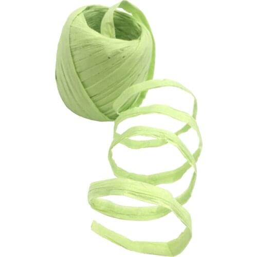 2x Raffia Paper Ribbon Packing Rope/Twine Gift Packing Ribbon DIY Scrapbook