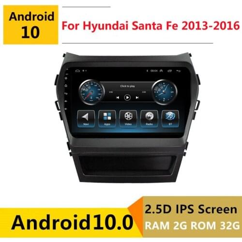 2G RAM Android car stereo for Hyundai Santa Fe ix45 2013 2014 2015 2016 radio navigation GPS Multimedia Player headunit