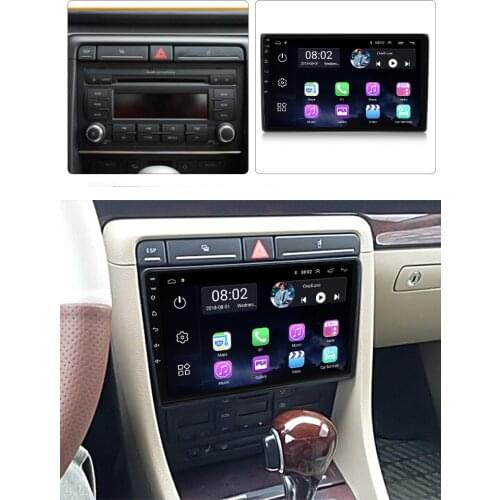 Autoradio player For Audi A4 B6 B7 S4 B7 B6 RS4 B7 SEAT Exeo 2002-2008 GPS Navigation WIFI DVR BT stereoAudio no dvd