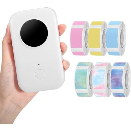 Phomemo D30 Wireless Label Maker Portable Pocket Label Printer BT 4.0 Thermal Label Printer Fast Printing Use for Home Office