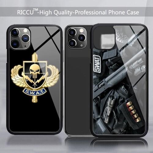Tactical Swat Gear Game Phone Case Rubber for iPhone 12 11 Pro Max XS 8 7 6 6S Plus X 5S SE 2020 XR 12Mini case