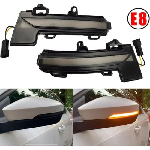 Dynamic LED Turn Signal Blinker Mirror flasher Light For Skoda Octavia Mk3 A7 5E 2014 2015 2016 2017 2018 2019