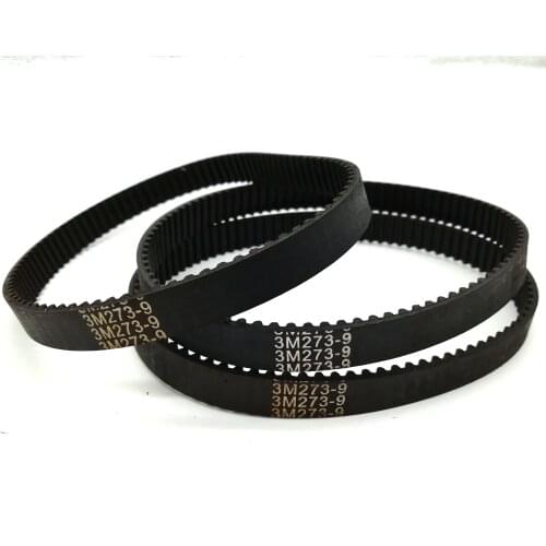 HTD 3M, Timing Belt, Closed-loop, 273mm length, 91 teeth, 9mm width