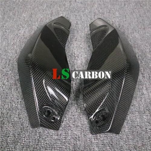 Full Carbon Fiber Motorcycle Accessories Front Headlight Side Panels Kits For KTM Duke 125/200