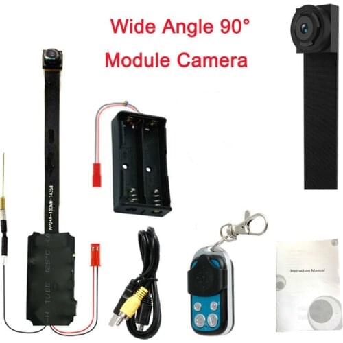 DIY Mini Camcorder HD1080P Module Video Motion Detection Night Vision Camera DVR Remote Control Micra Cam suport Hidden tf card