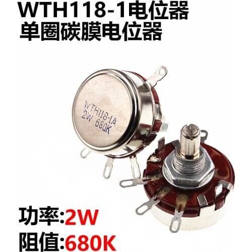 New WTH118-1A 2W 680K WTH118 otentiometer