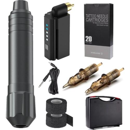 Rotary Tattoo Machine Beginner Set Tattoo-machine Pen Wireless Mast Tattoo Machine Permanent Makeup Tattoo Gun Makeup Kit