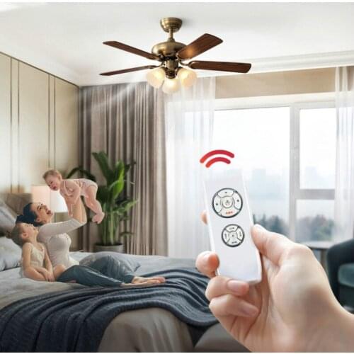 Modern Simple Fan Lamp Household Hanging Fan Lamp Wooden Blade Iron Leaf Restaurant Living Room Electric Fan Chandelier