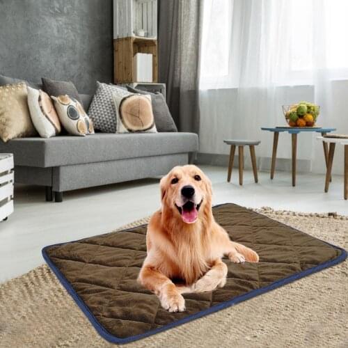 Warm Pet Mat For Dogs Cats Thermal Mat Soft Sleep Keep warm in winter Blankets Dog Pad Self Heating Rug Thermal Washable Mat Bed