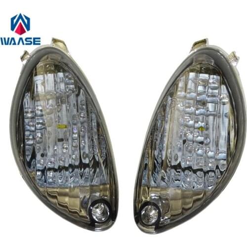 Waase For Suzuki Hayabusa GSXR1300 2008 2009 2010 2011 2012 2013 2014 2015 2016-2020 E-Mark Rear Turn Signals Blinker LED Light