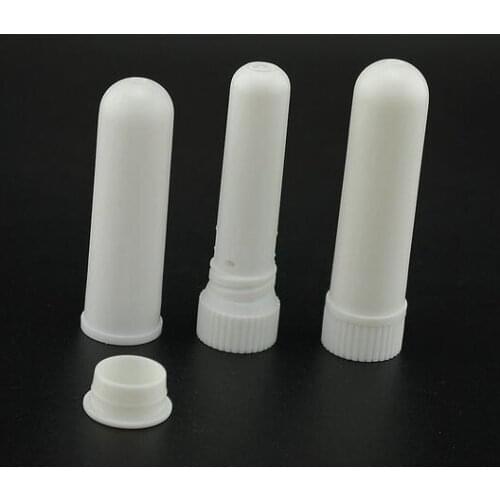 1000sets/lot Hot sale Blank Nasal Inhaler Sticks, Plastic Blank Aroma Nasal Inhalers for DIY essential oil lin3371