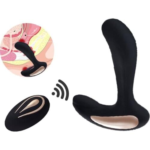 12 Speed Anal Plug Vibrator Adult Sex Toys For Men Women Remote Prostate Massager Vibrating Butt Plug Masturbator Erotic Toys