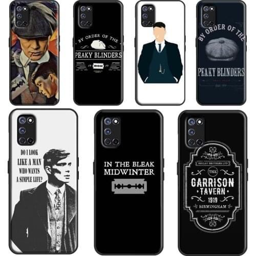 Peaky Blinders Quotes Cover For OPPO A5 A9 A53 A31 2020 A1K A3S A5S A15 A52 A72 A83 A91 A93 Find X3 Pro F5 Case