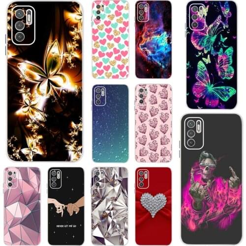 For Xiaomi Redmi Note 10 5G Case Poco M3 Pro 5G Phone Cases Silicone Soft TPU Back Cover For Xiaomi Poco M3 Pro 5G Redmi Note10