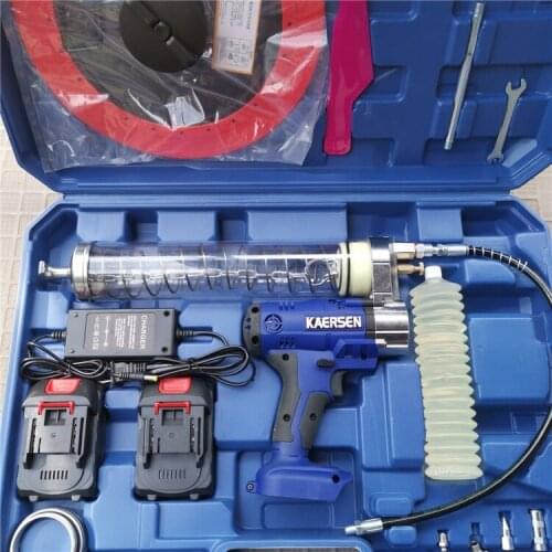 Lithium battery electric grease gun rechargeable high-voltage grease gun CAT butter bullet barreled oil universal gun