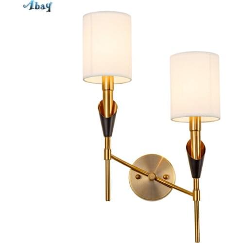 Nordic Minimalism Glass Wall Lamp for Hallway Dining Hall Lounge Aisle Bedroom Villa Loft Decor Wall Lights for Home Sconce LED